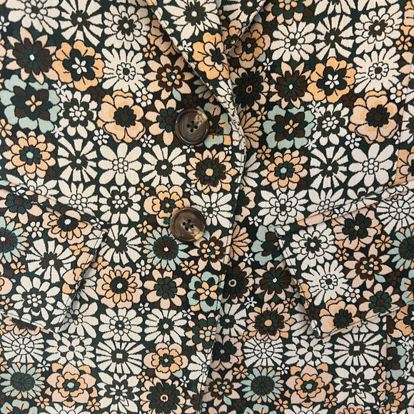 SMYTHE Lounge Blazing in Graphic Floral, Size 2 - Picture 7 of 13